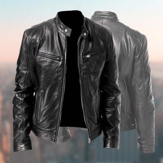 Zeitlose Lederjacke für Herren