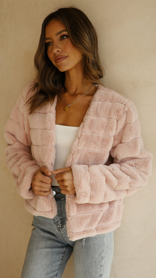 Luxus Damen Crop Jacke