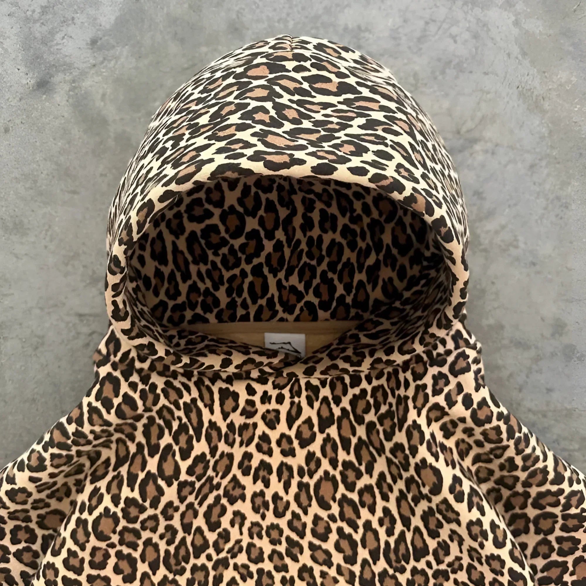 Luxe Damen Kapuzenpullover mit Pantherdruck