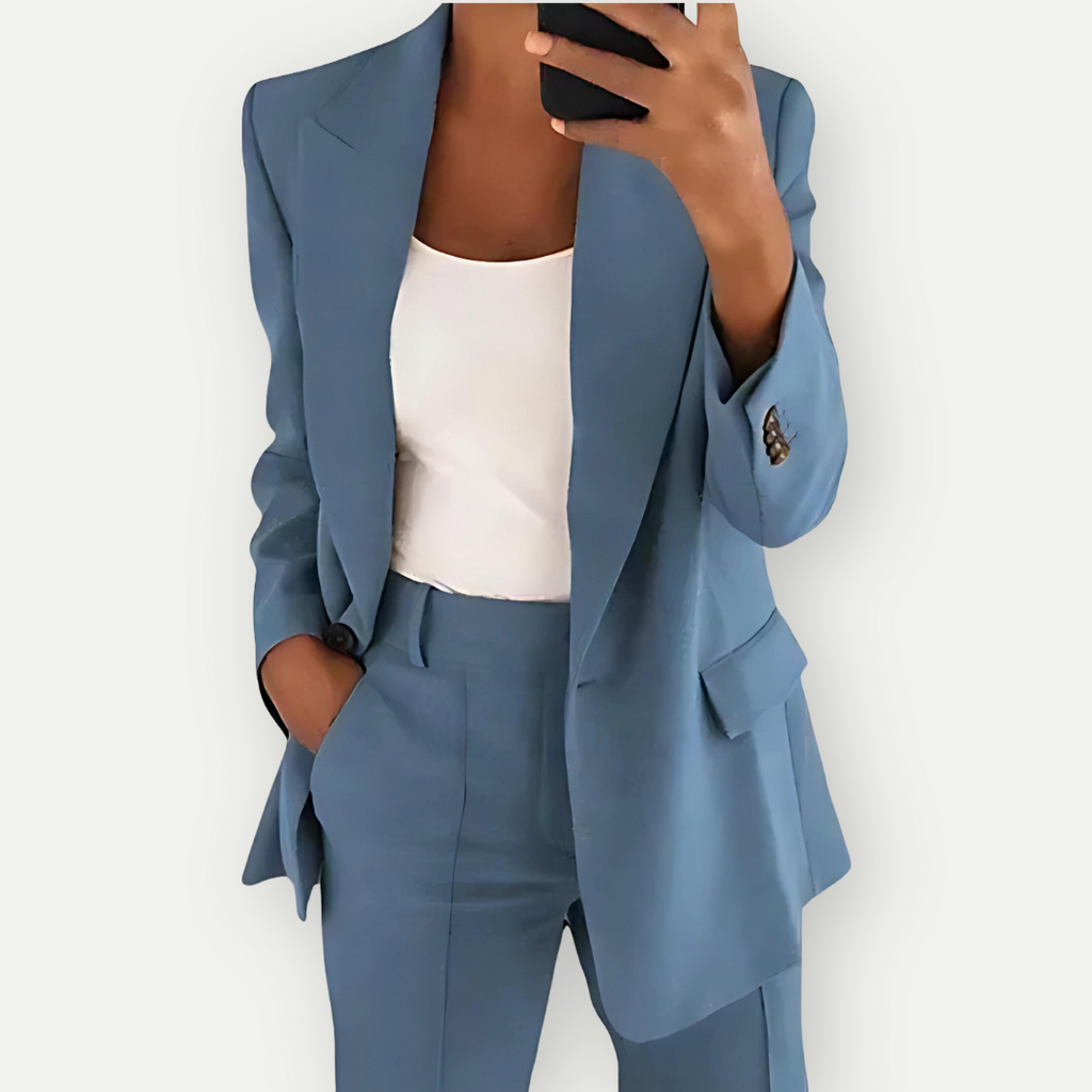 ShopNory | Damen Bequeme Blazer Set Formal