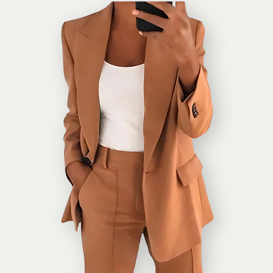 ShopNory | Damen Bequeme Blazer Set Formal