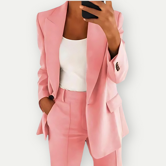 ShopNory | Damen Bequeme Blazer Set Formal