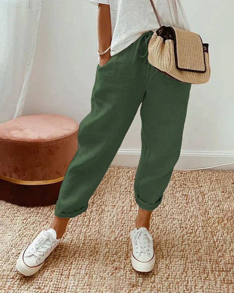 Einfache Hosen aus Baumwolle