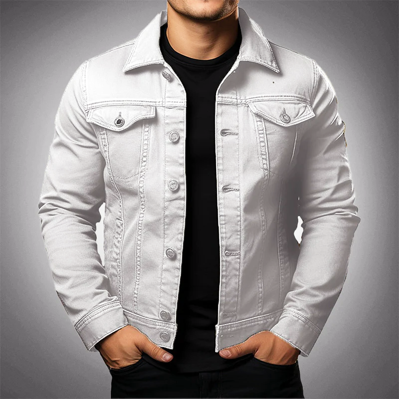 ShopNory | Denim Jacke für Männer für Komfort Vielseitigkeit
