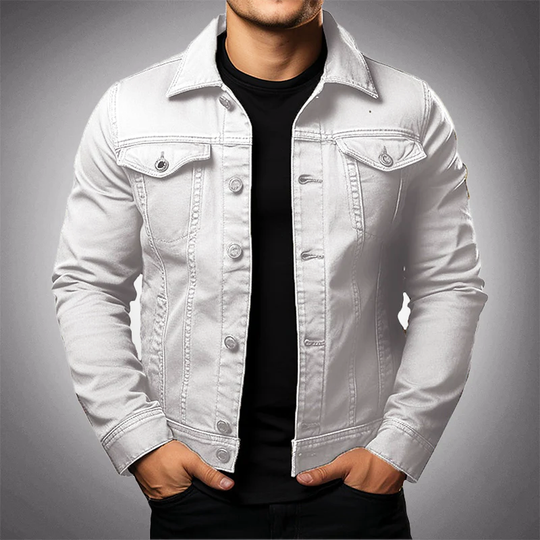 ShopNory | Denim Jacke für Männer für Komfort Vielseitigkeit