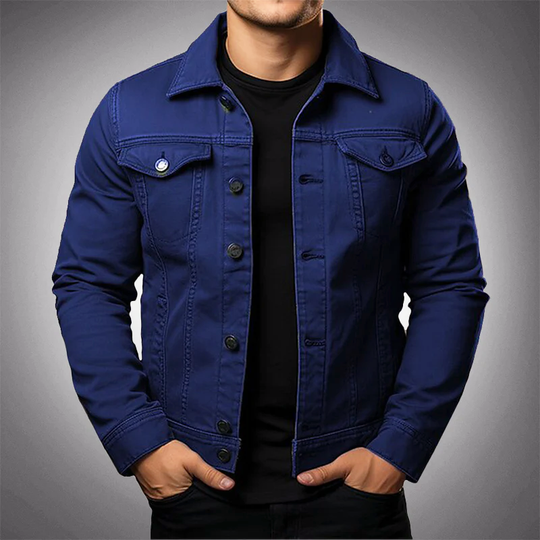 ShopNory | Denim Jacke für Männer für Komfort Vielseitigkeit