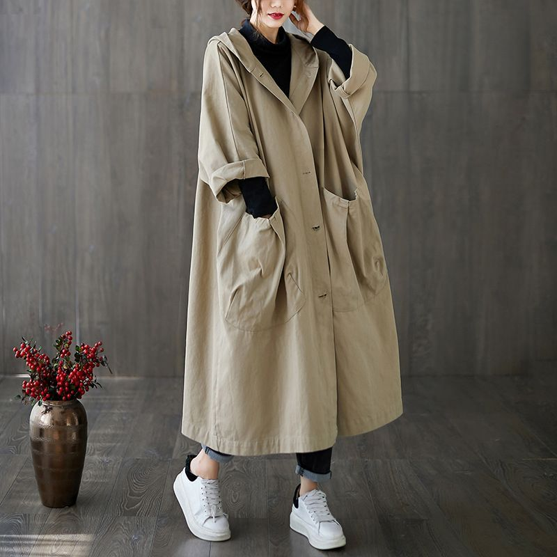 Wasserdichte Oversized Windjacke