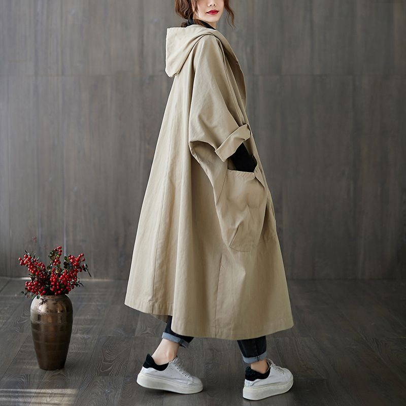 Wasserdichte Oversized Windjacke