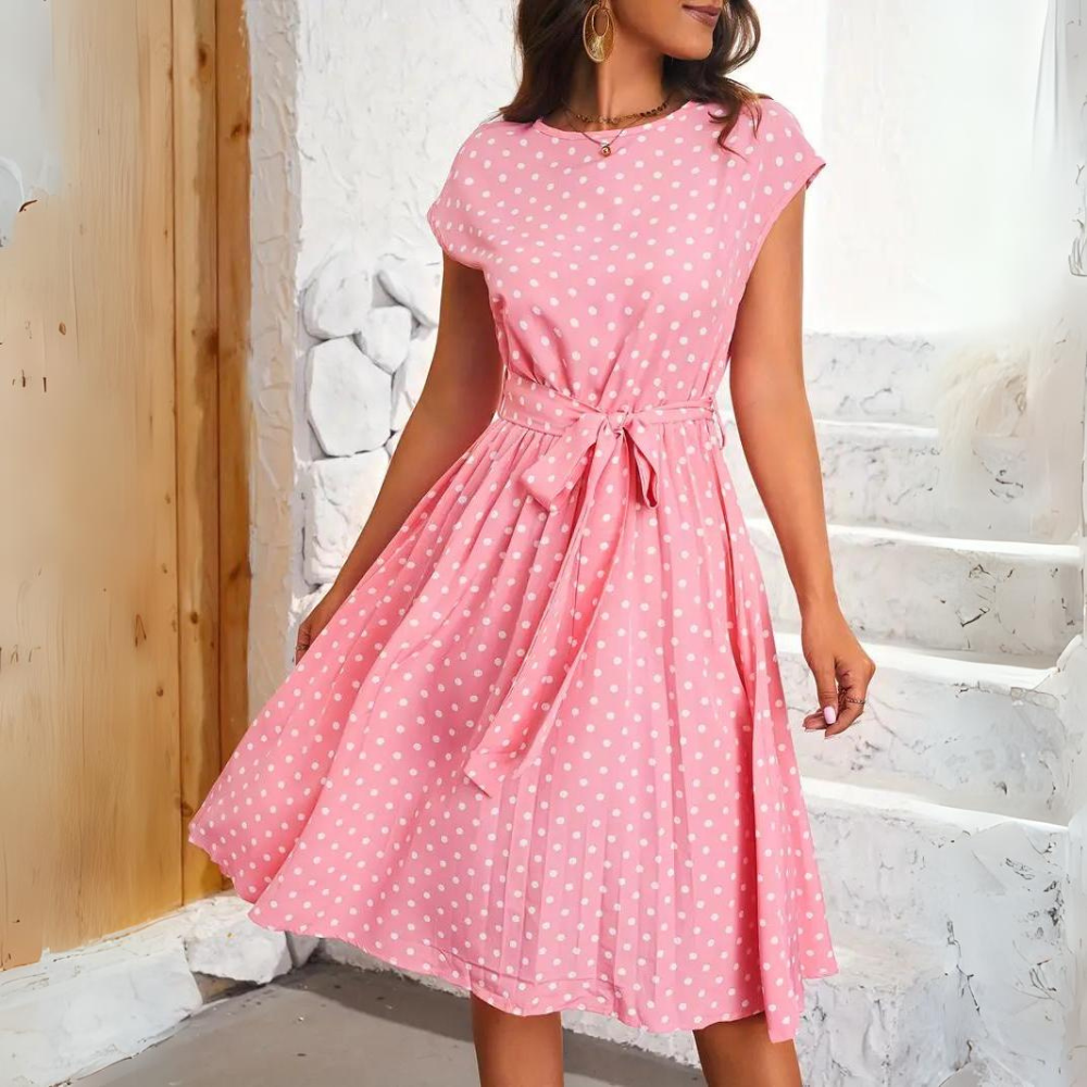 Shopnory | Elegantes Punktekleid
