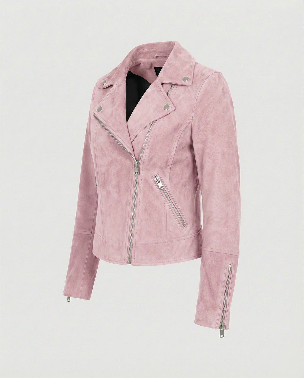 Damen Wildleder Bikerjacke