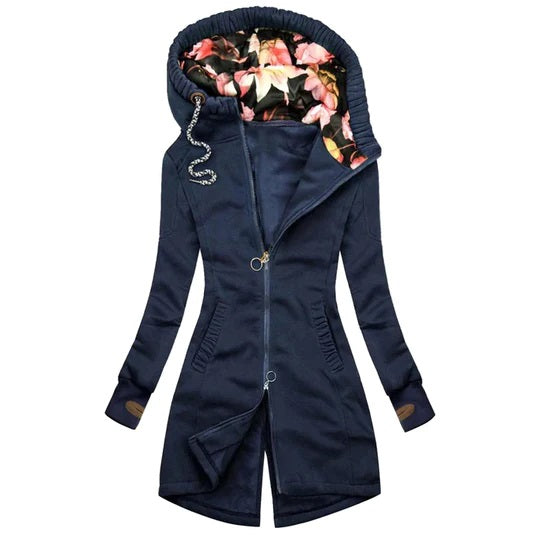 Übergangsjacke für Frauen mit Kapuze Ideal für Den Frühling