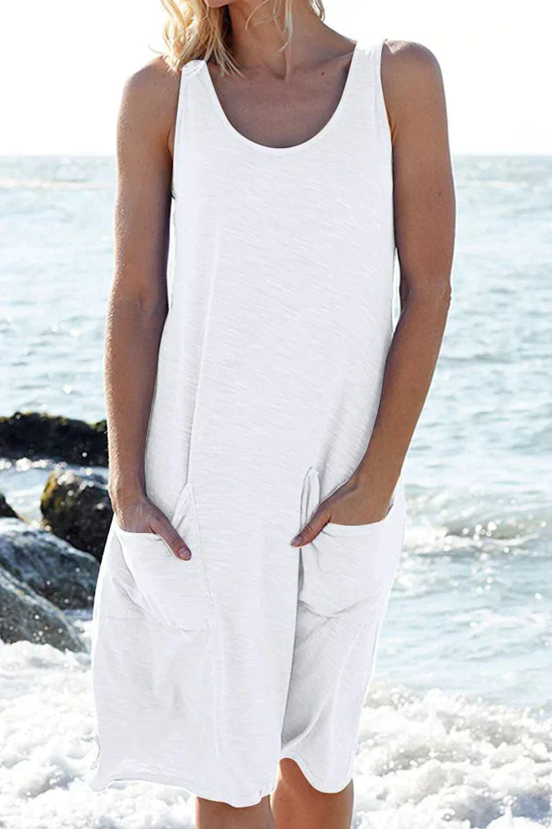 Elegant und Luftiges Strandkleid
