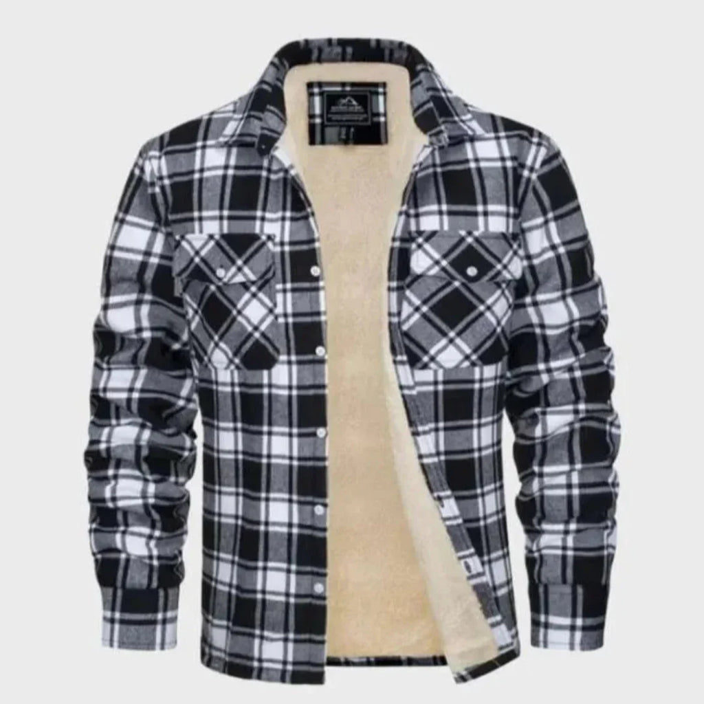 Sherpa-Gefütterte Flanelljacke