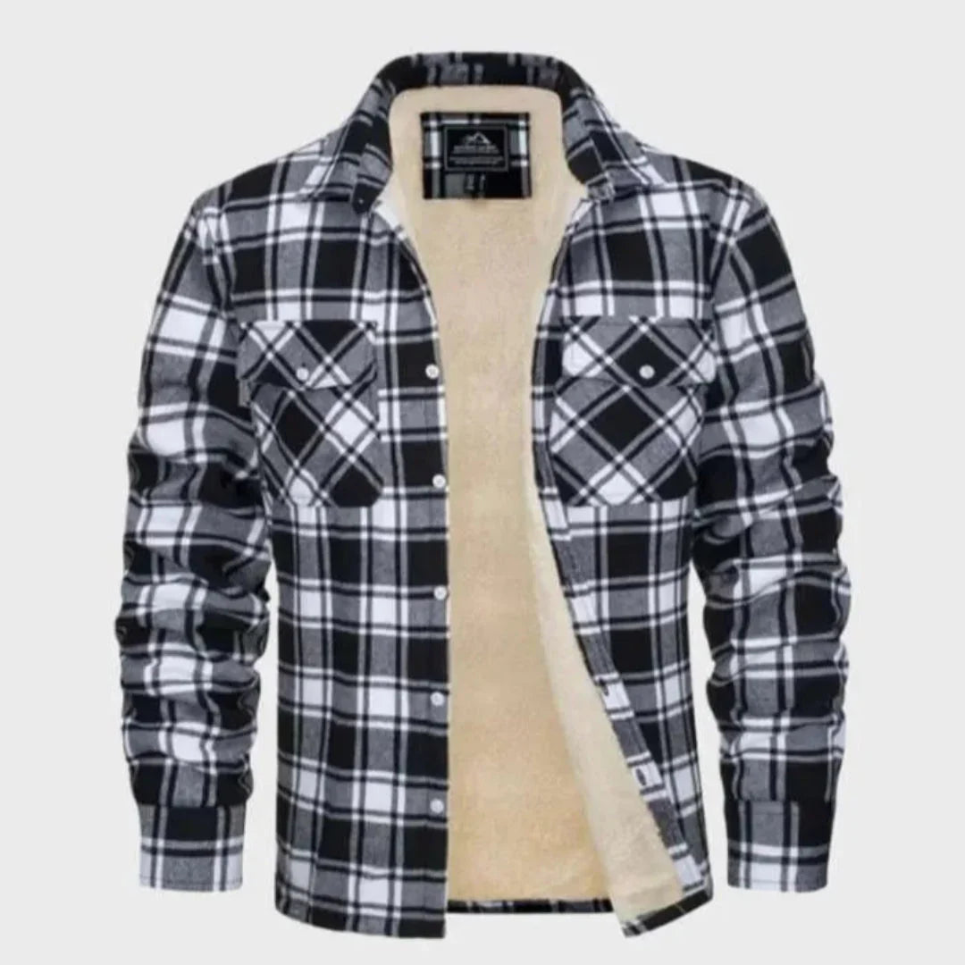 Sherpa-Gefütterte Flanelljacke