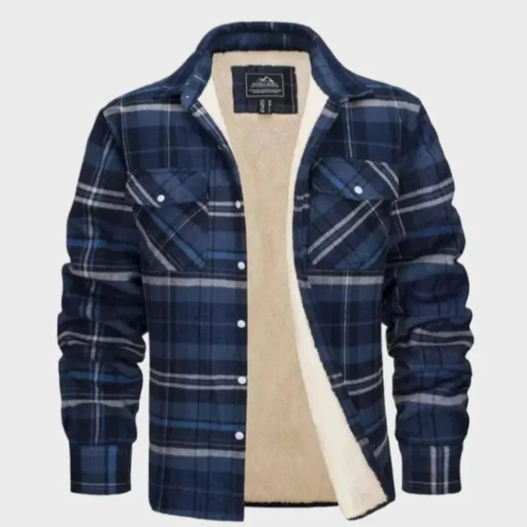 Sherpa-Gefütterte Flanelljacke
