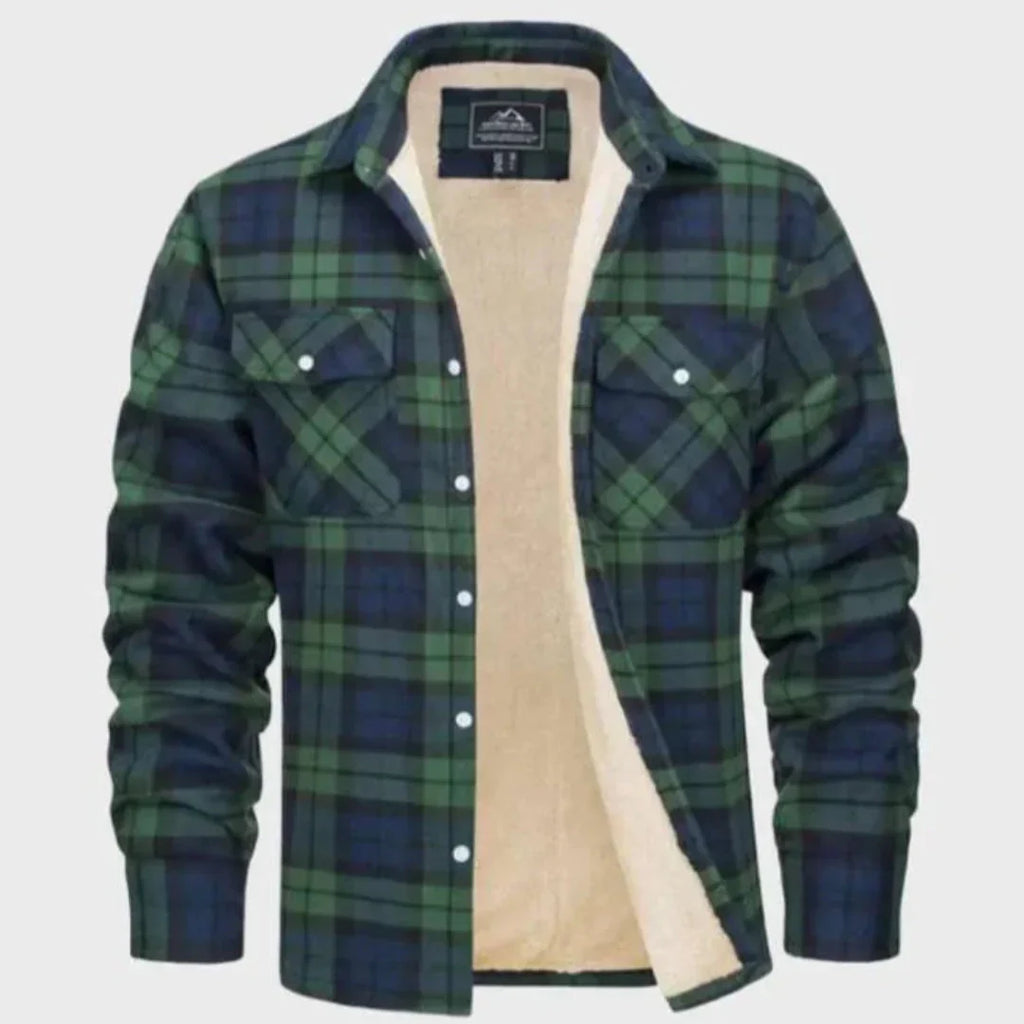 Sherpa-Gefütterte Flanelljacke