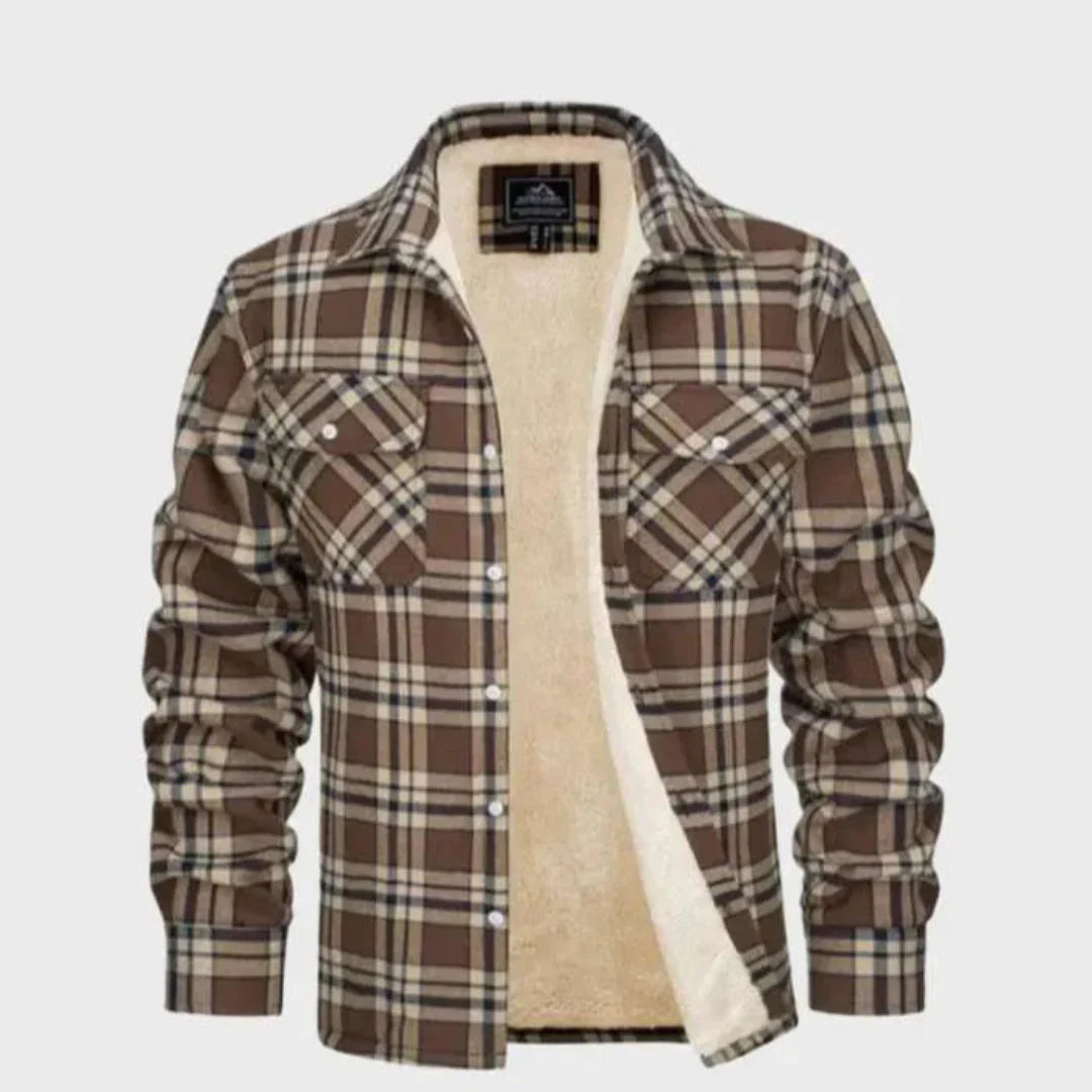 Sherpa-Gefütterte Flanelljacke