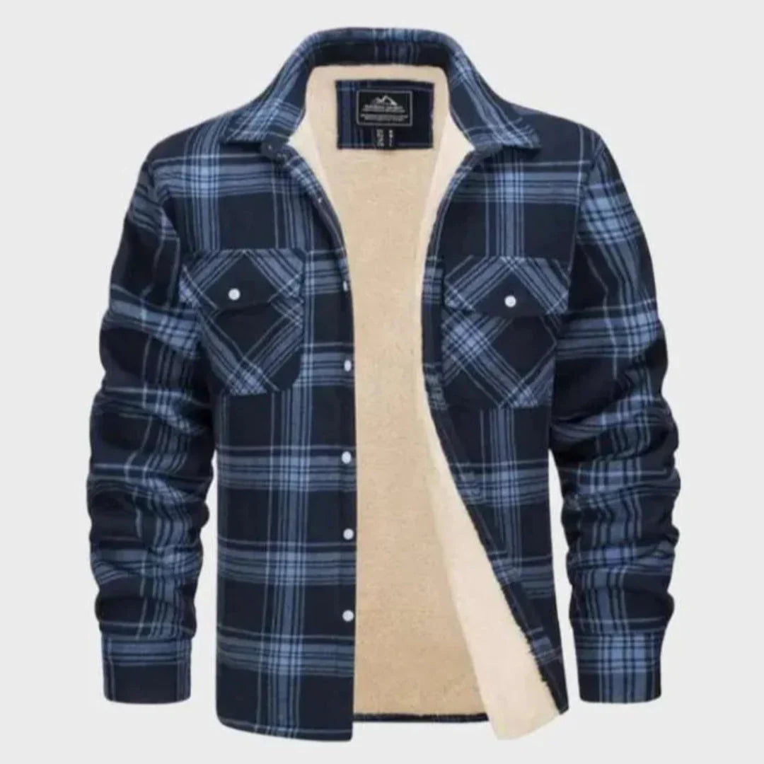Sherpa-Gefütterte Flanelljacke