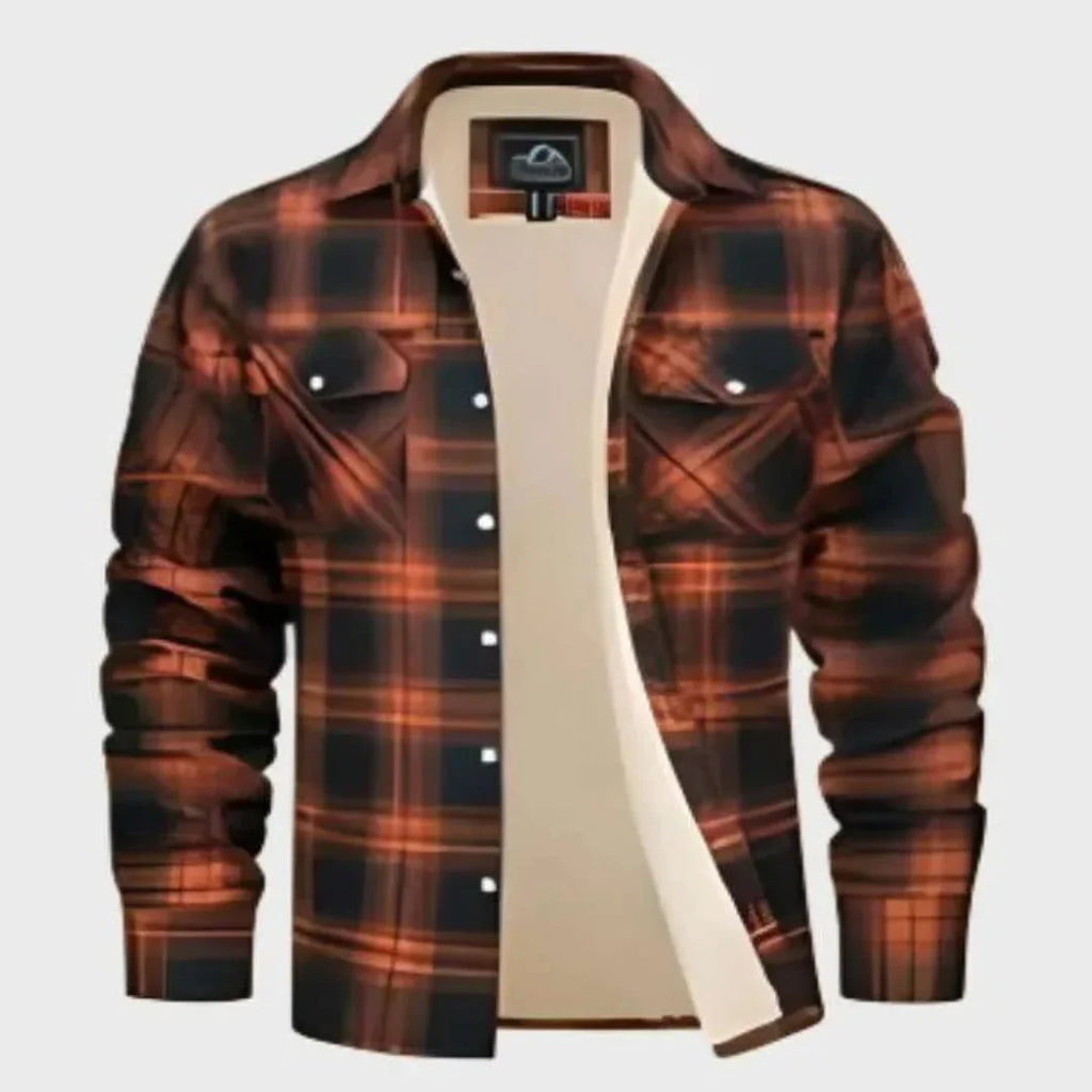 Sherpa-Gefütterte Flanelljacke