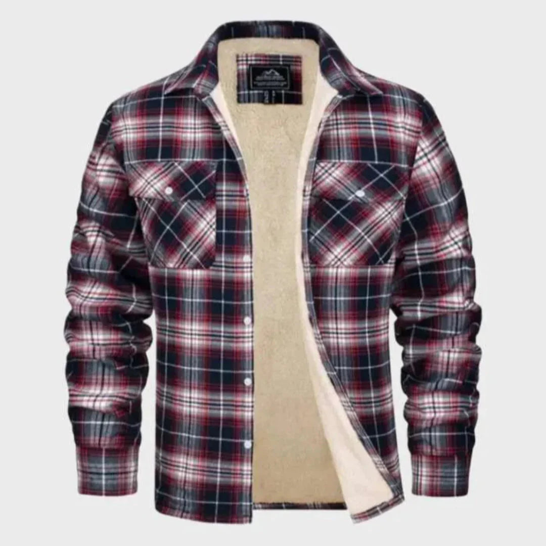 Sherpa-Gefütterte Flanelljacke