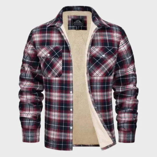 Sherpa-Gefütterte Flanelljacke