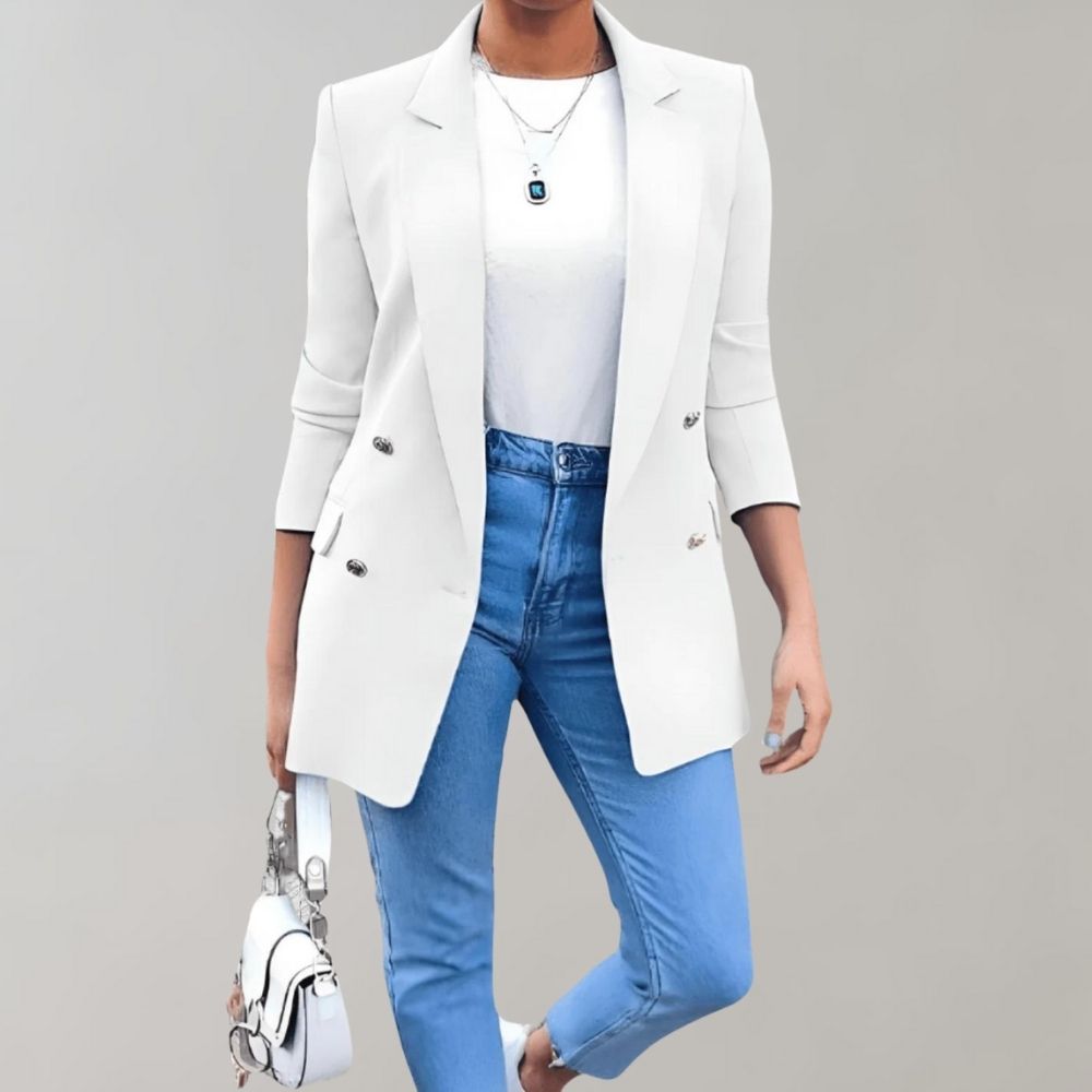 Stijlvolle Klassische Doppelknopf-Blazer
