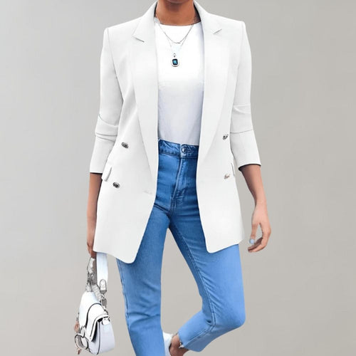 Stijlvolle Klassische Doppelknopf-Blazer