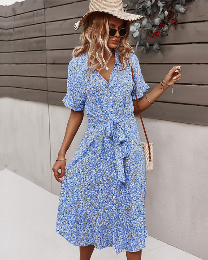 Sommerkleid Midi Das GShopnorylümte Kleid Ist Ein Must-Have für Diesen Sommer