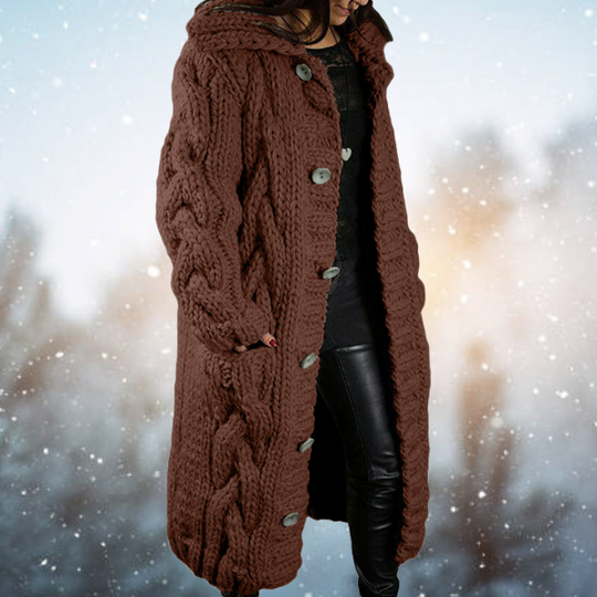 Weiche Strickjacke