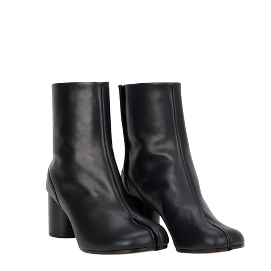 Damen Tabi Stiefeletten mit geteilter Zehe & Gummisohle