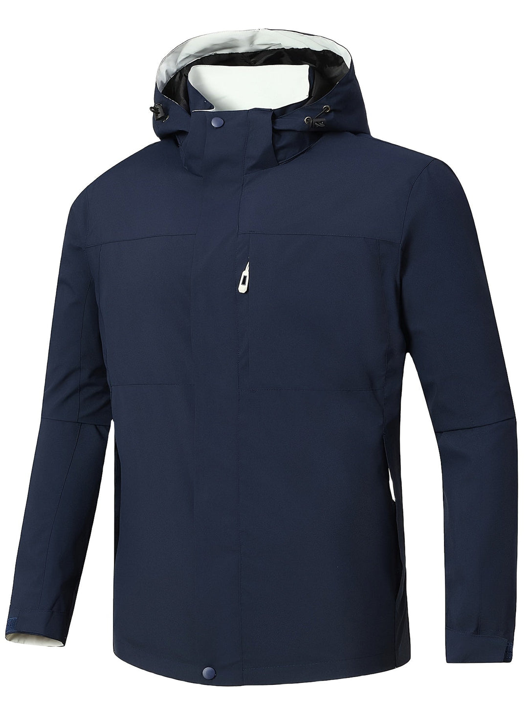 Shopnory | Leichter, wasserdichter Herren-Regenmantel mit Kapuze für Freizeit & Stadt