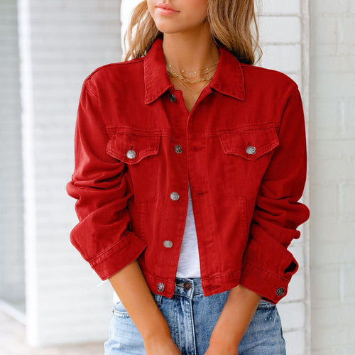 Herbst Denimjacke