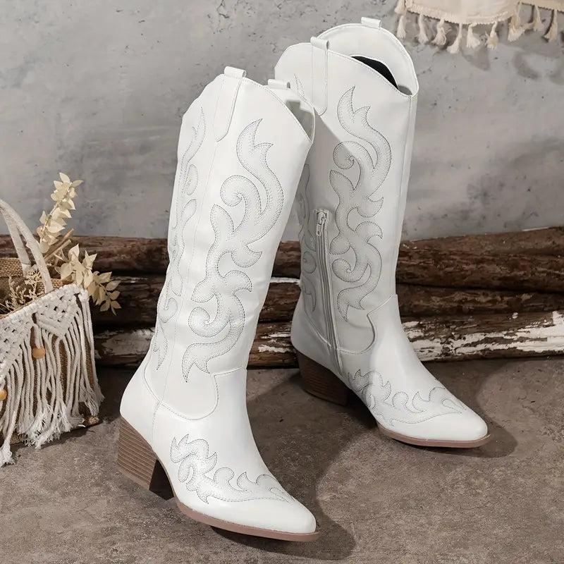 Bequeme Cowboy Damen Stiefel