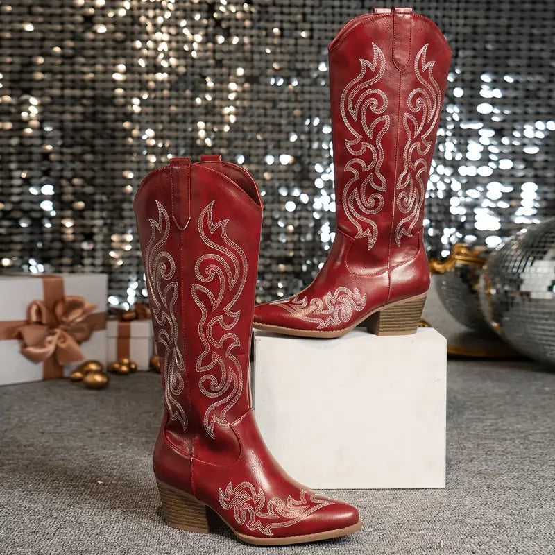 Bequeme Cowboy Damen Stiefel