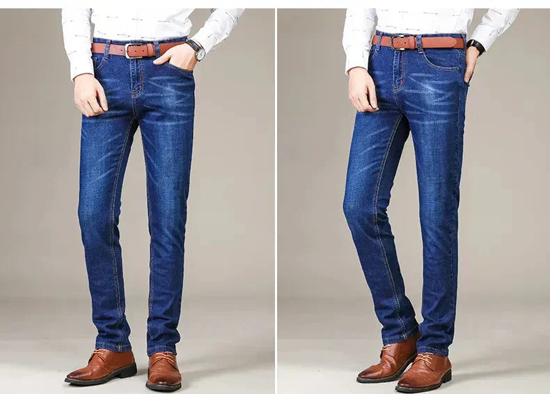 Gerade geschnittene Stretchjeans für Herren
