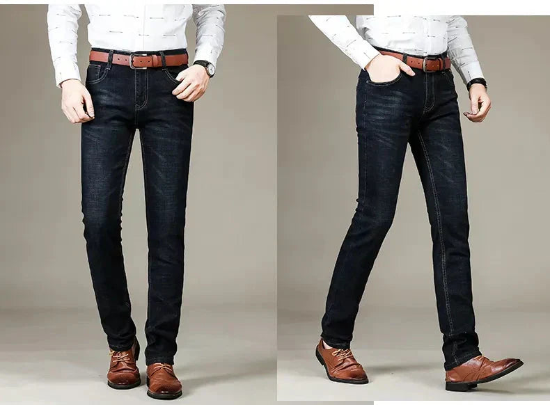 Gerade geschnittene Stretchjeans für Herren
