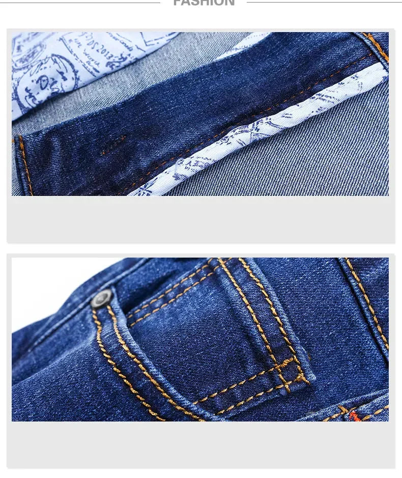 Gerade geschnittene Stretchjeans für Herren