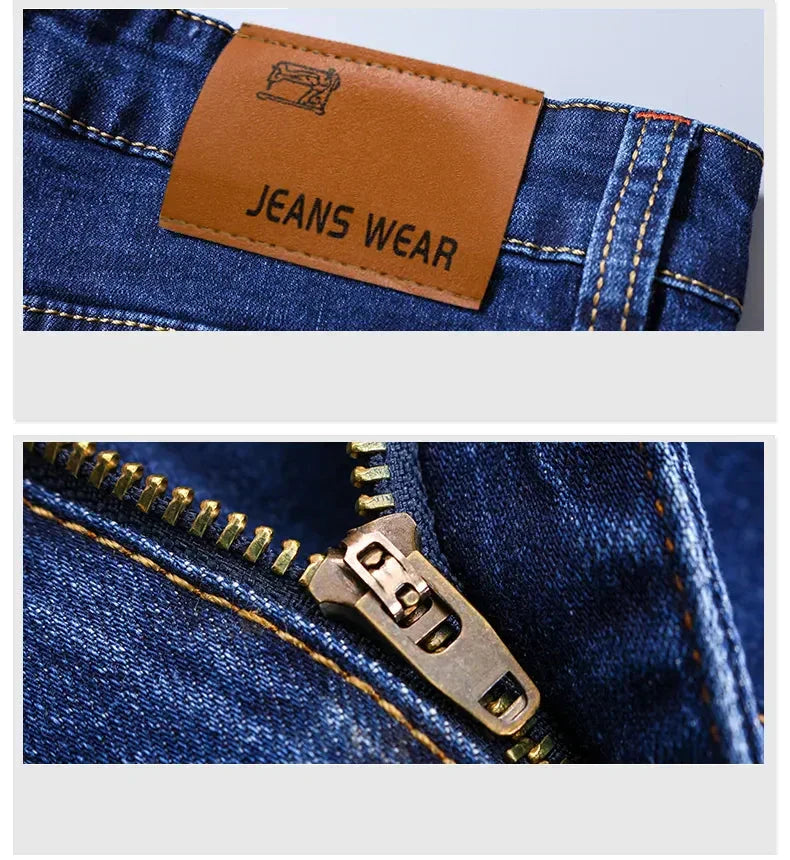Gerade geschnittene Stretchjeans für Herren