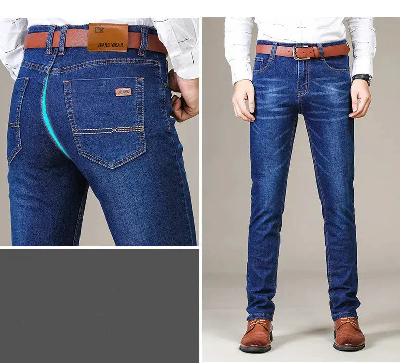Gerade geschnittene Stretchjeans für Herren