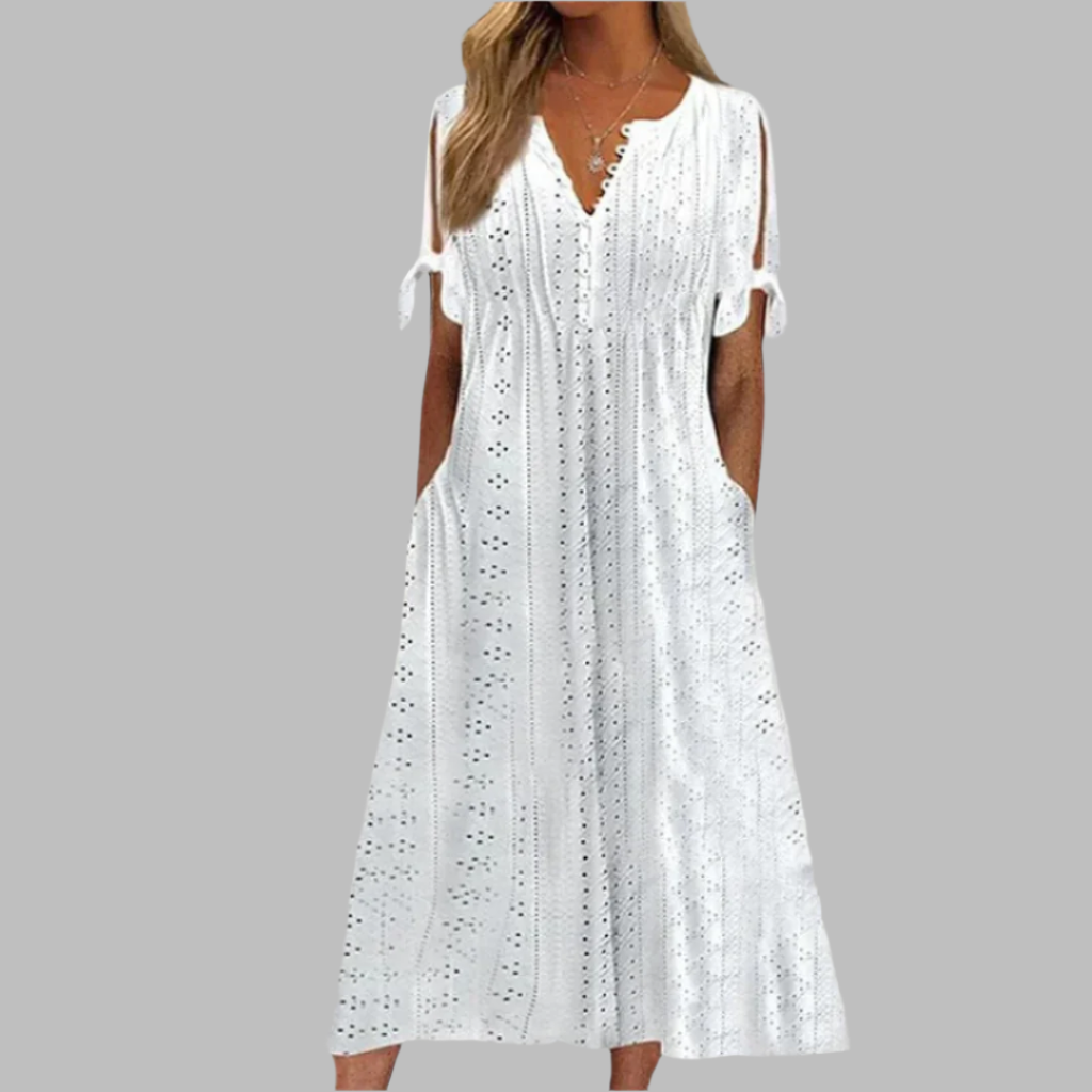 ShopNory | Elegantes Sommer Boho Midi Kleid