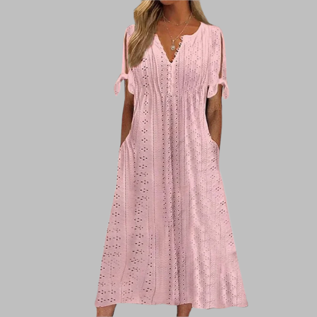ShopNory | Elegantes Sommer Boho Midi Kleid