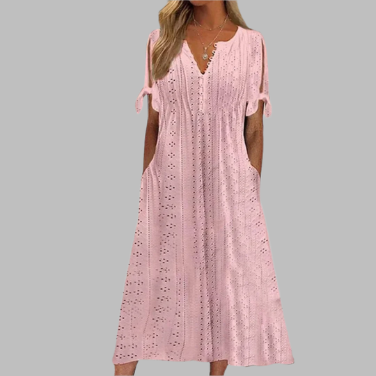 ShopNory | Elegantes Sommer Boho Midi Kleid