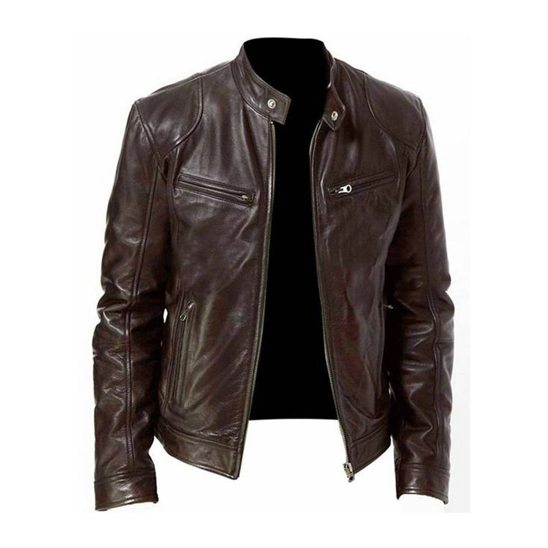 Elegante Lederjacke Herren