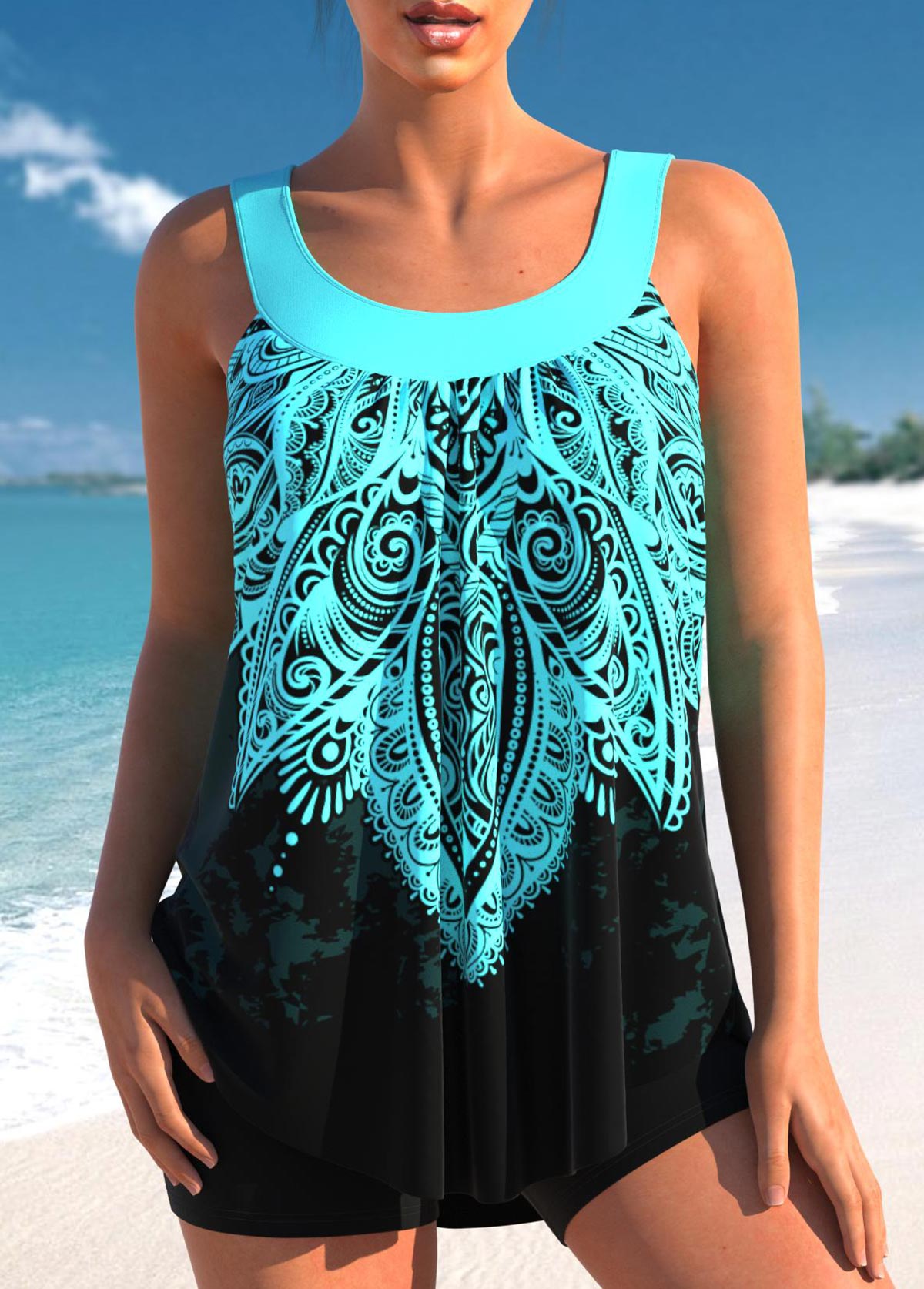 Stilvoll und Bequem mit Unserem Tankini Satz