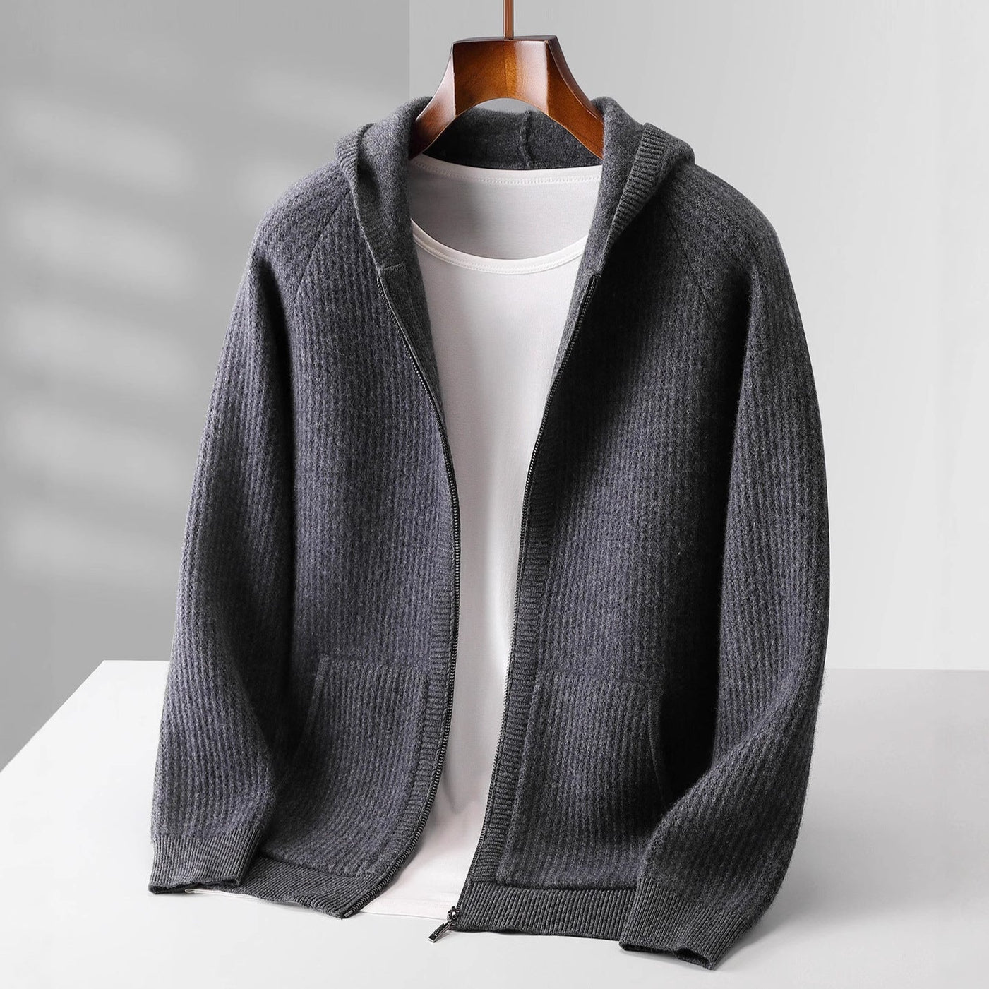 Reissverschluss Hoodie