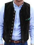 ShopNory Frostiger Samt Steampunk-Weste