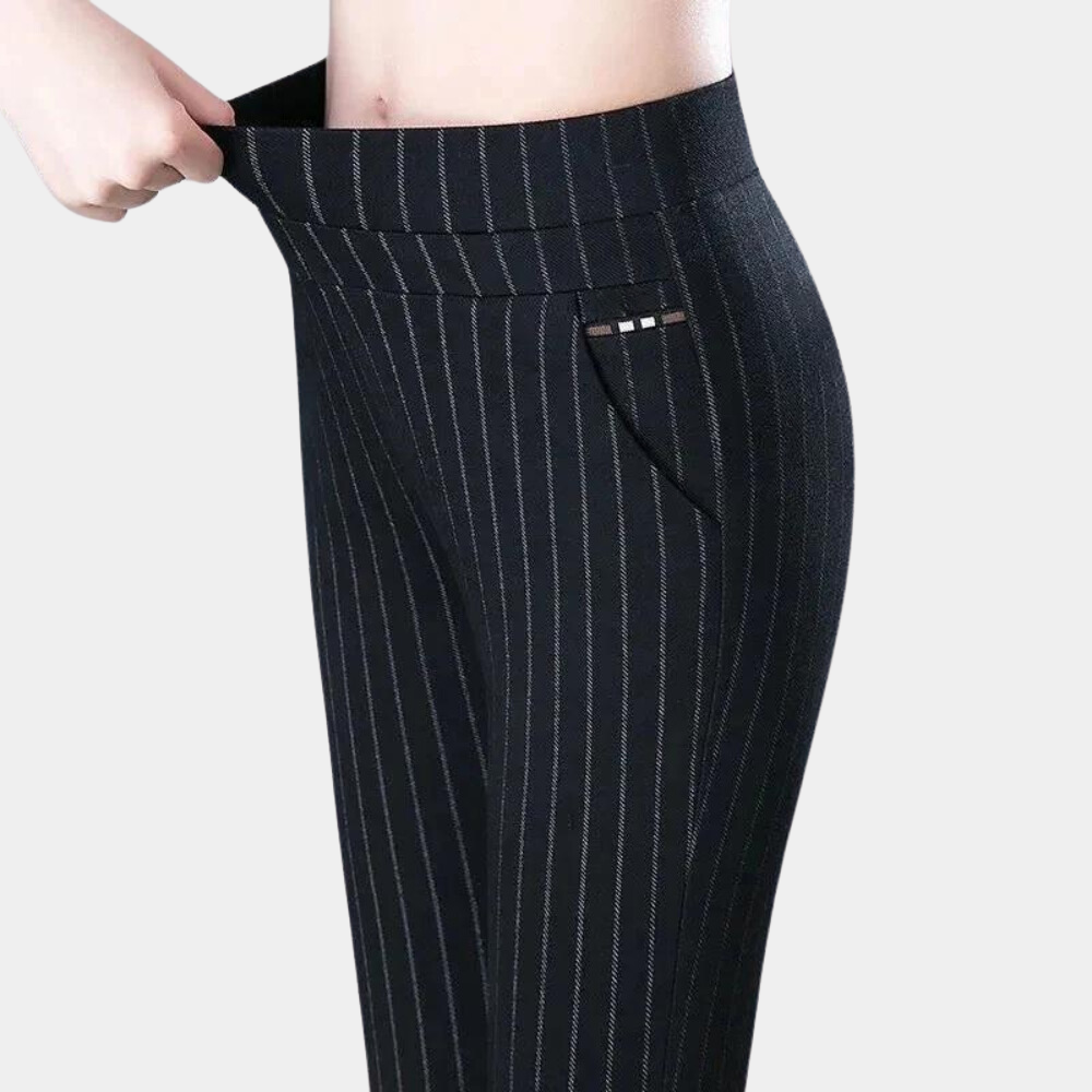 Stretch Damenleggings mit Hohem Bund
