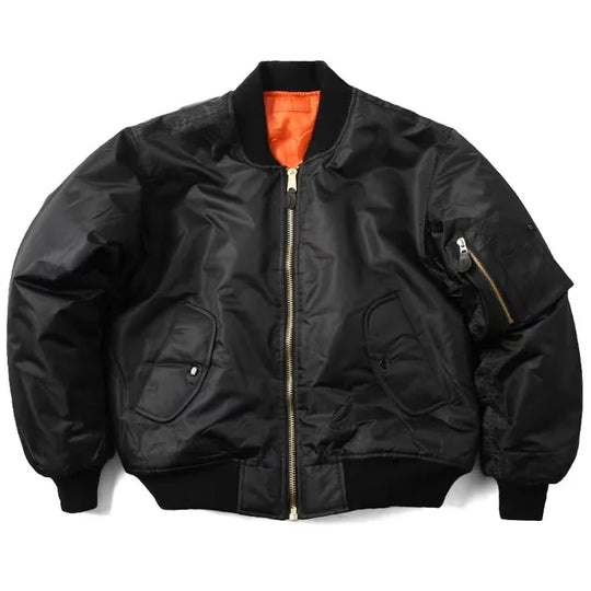 Shopnory Hochwertige Unisex Bomberjacke mit Reißverschluß