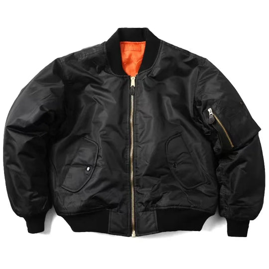 Shopnory Hochwertige Unisex Bomberjacke mit Reißverschluß
