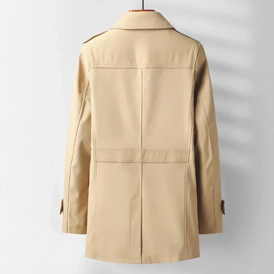 Klassischer Mid-Length Trenchcoat